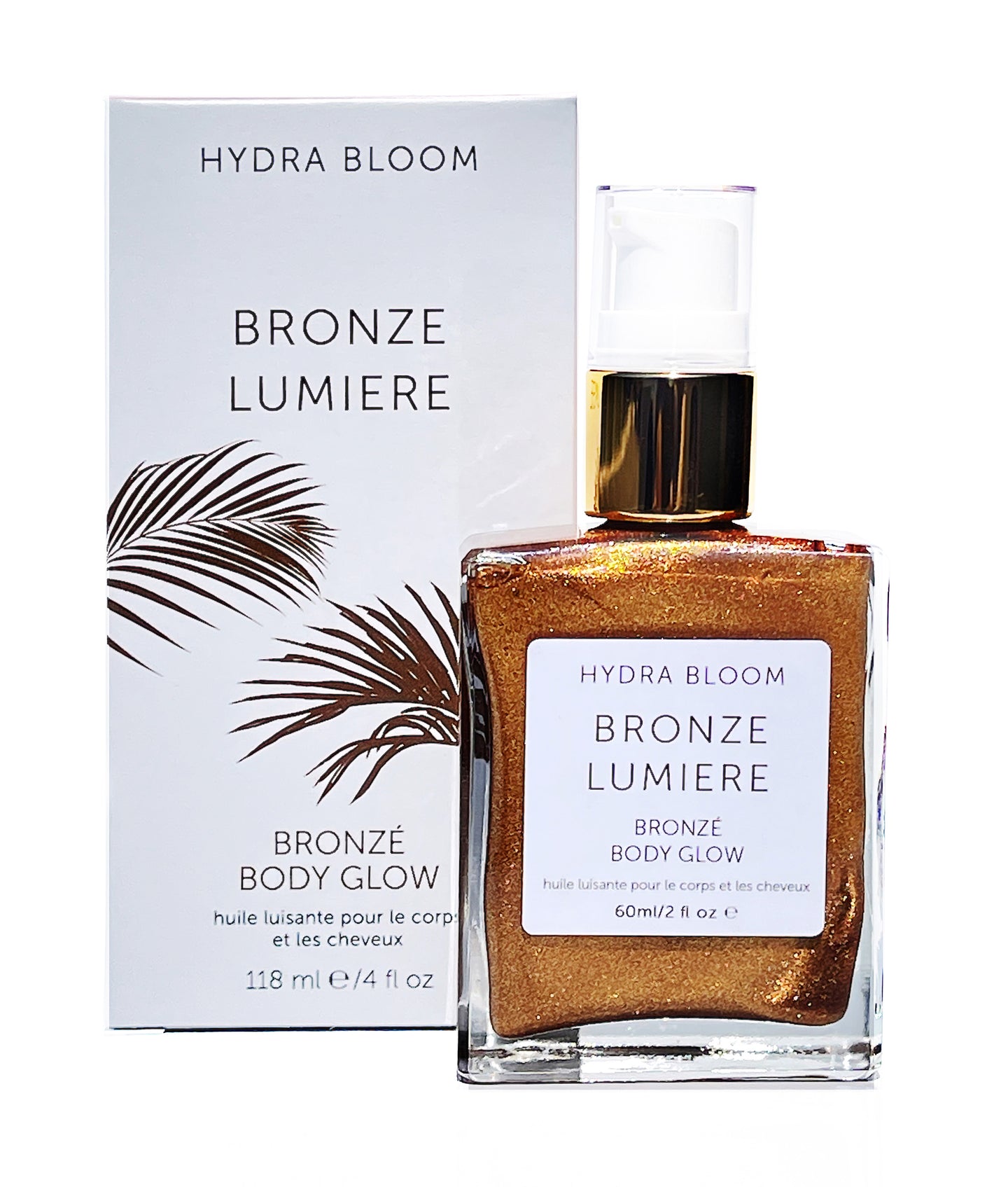 Hydra Bloom Bronzing Shimmer Oil - 60ml | Hydra Bloom