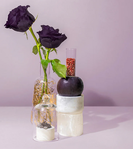 Rococo Rose + Vanilla Plum Candle |  Hydra Bloom