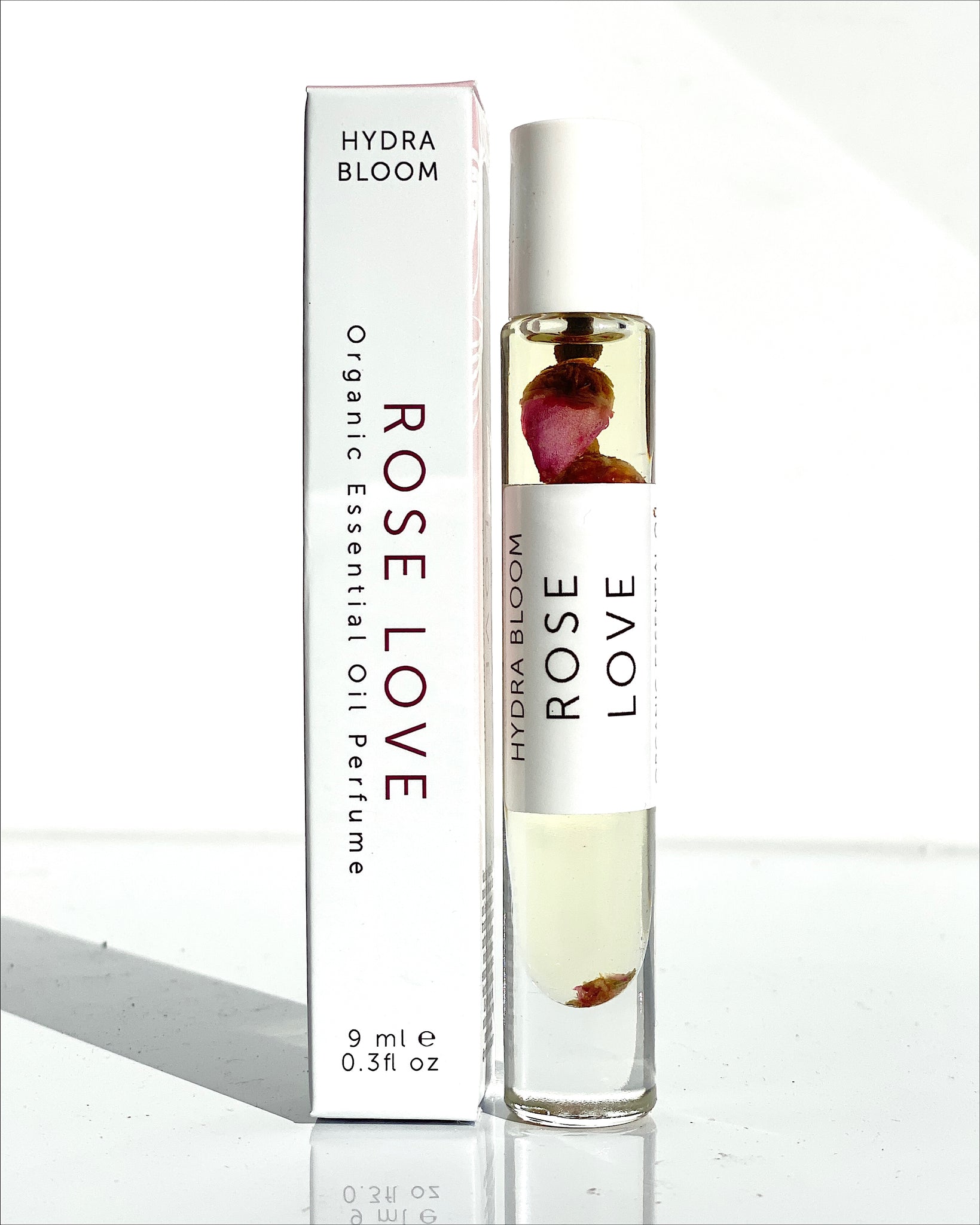 ROSE FLOWER INFUSED PERFUME. Stress reliever + mood lifter. 100% natural  alternative to chemical fragrances!