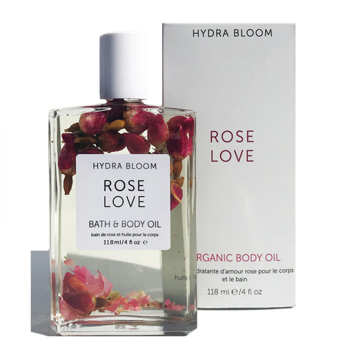 Hydra Bloom Rose Body and Bath Oil - 118ml |  Hydra Bloom