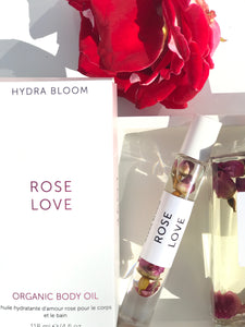 Rose Love Organic Perfume Roll-on | Hydra Bloom