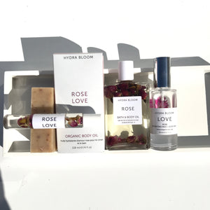 Rose Love Organic Soap | Hydra Bloom