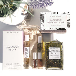 Lavender Chillax Skincare & Scent bundle