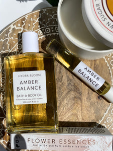 Amber Balance Body and Bath Oil - Organic | Hydra Bloom